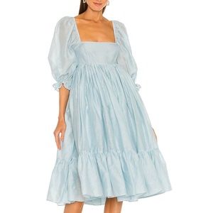 Selkie Water Baby Organdy Pinstripe French Puff L